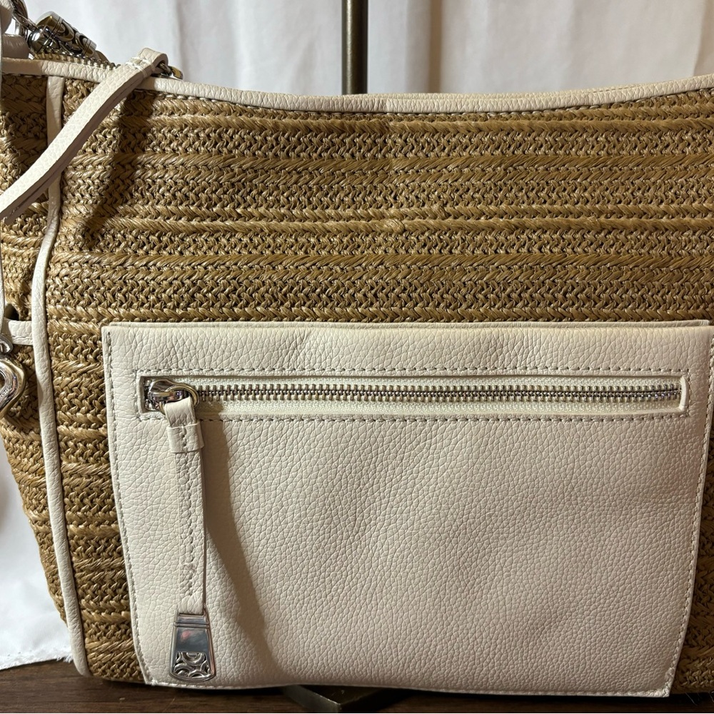 **Brighten your bag, white straw organizer - Picture 7 of 8